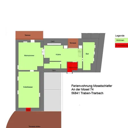 Lejlighed Moselschiefer-traumferienwohnung Am Moselufer By Interhome *