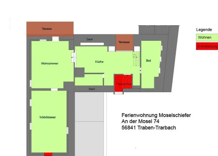 公寓 Moselschiefer-traumferienwohnung Am Moselufer By Interhome *